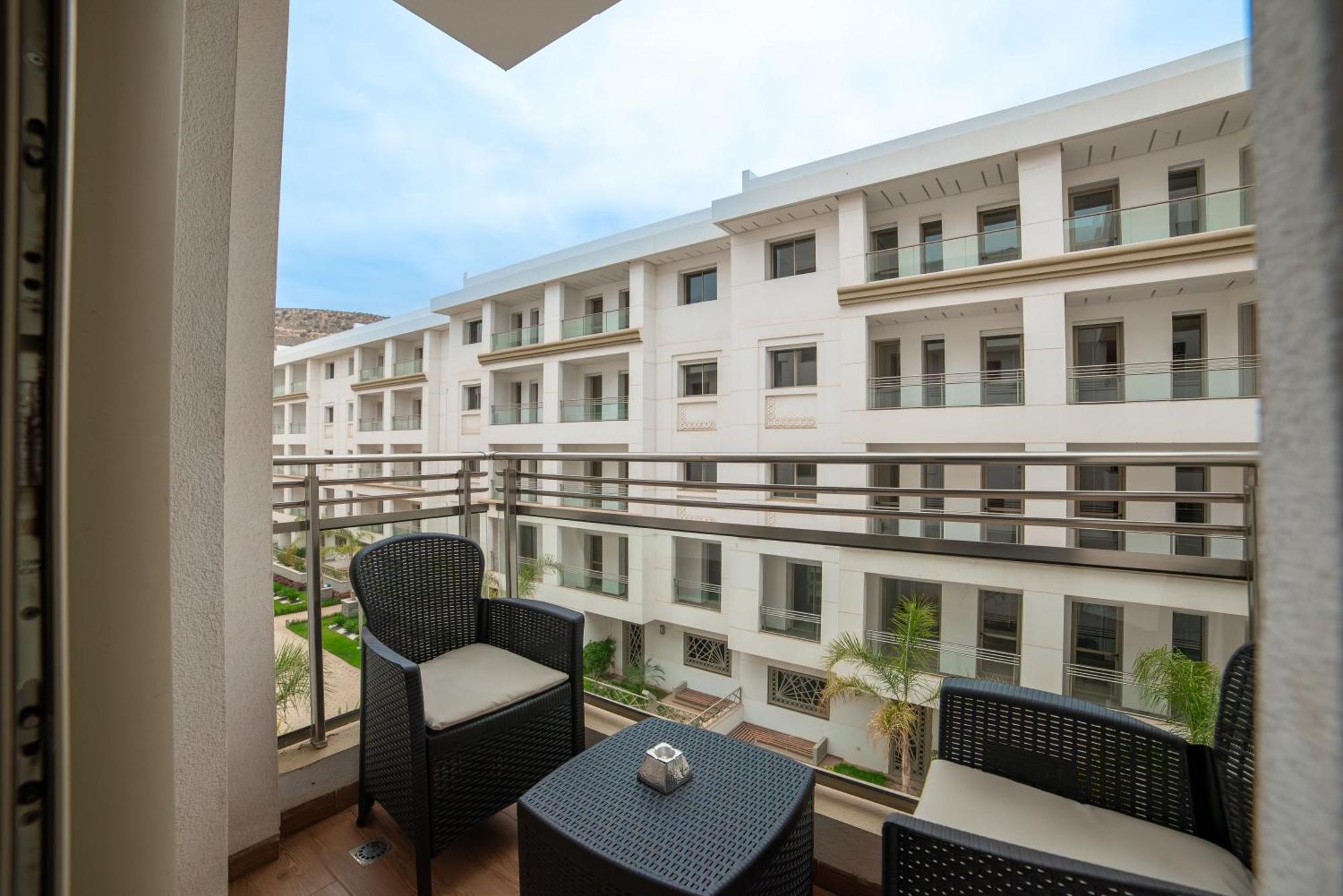 Luxury Seafront Apartment 101Sqm With Wi-Fi And Parking Агадир Екстериор снимка
