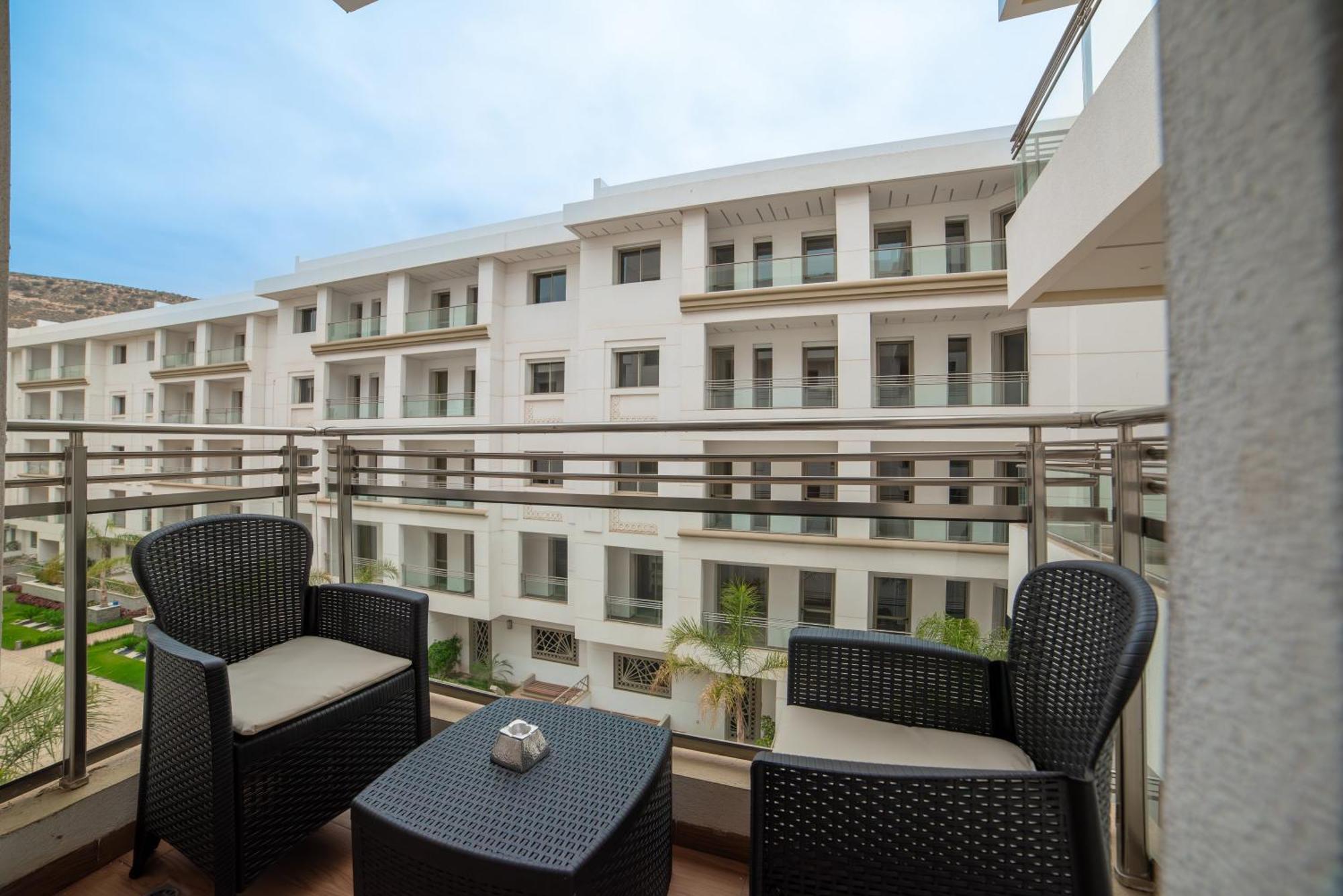 Luxury Seafront Apartment 101Sqm With Wi-Fi And Parking Агадир Екстериор снимка