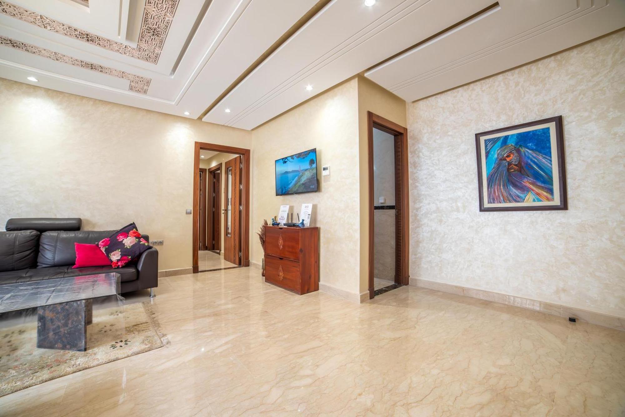 Luxury Seafront Apartment 101Sqm With Wi-Fi And Parking Агадир Екстериор снимка